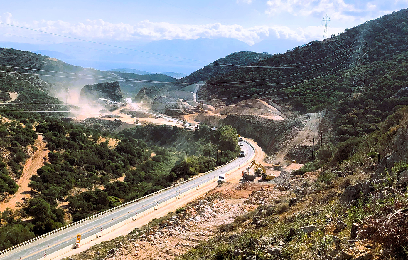 Η Επιθεώρηση των Έργων Υποδομής από τον Υπουργό Υποδομών στην Κρήτη